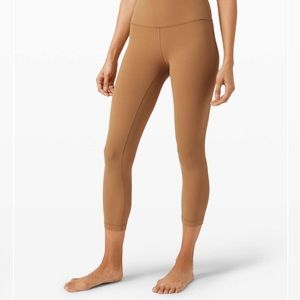 Lululemon Align Crop 21” Saddle Brown 4